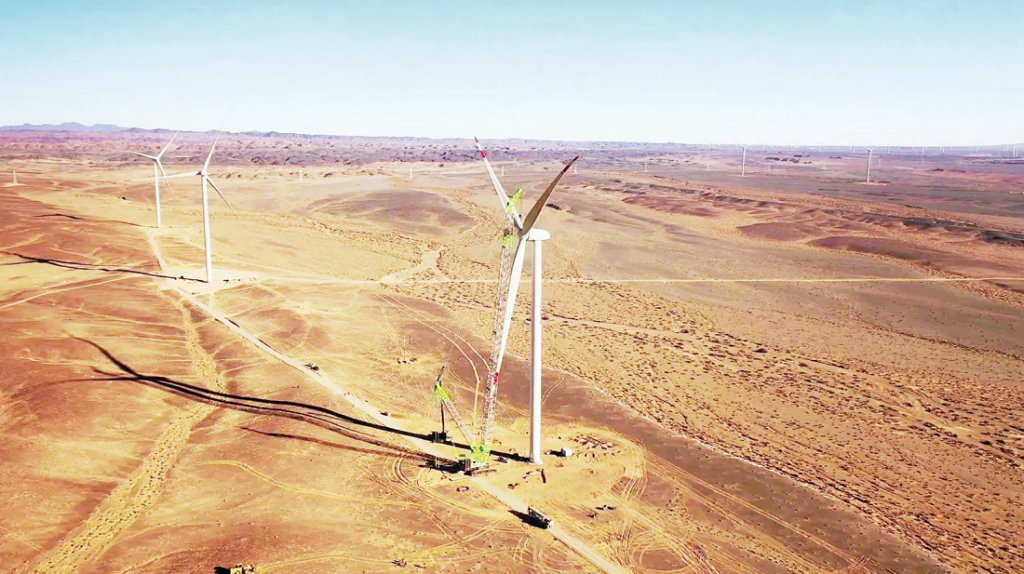 gansu wind farm case study