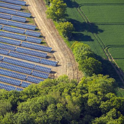 Projet photovoltaïque du parc solaire de Chalcroft
