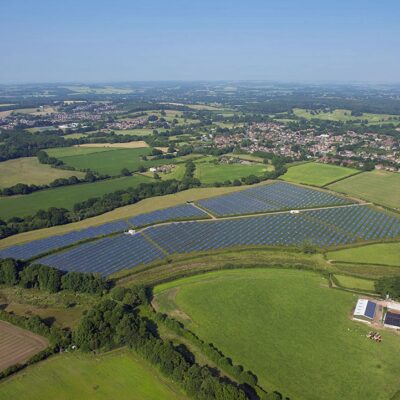 Projet photovoltaïque du parc solaire de Chalcroft
