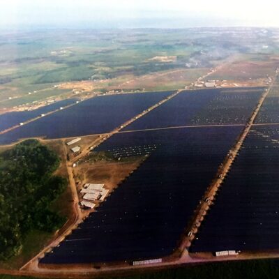 Ferme solaire de Cadix aux Philippines