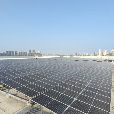 Projet de toit solaire - Parc moderne de Chung Pak