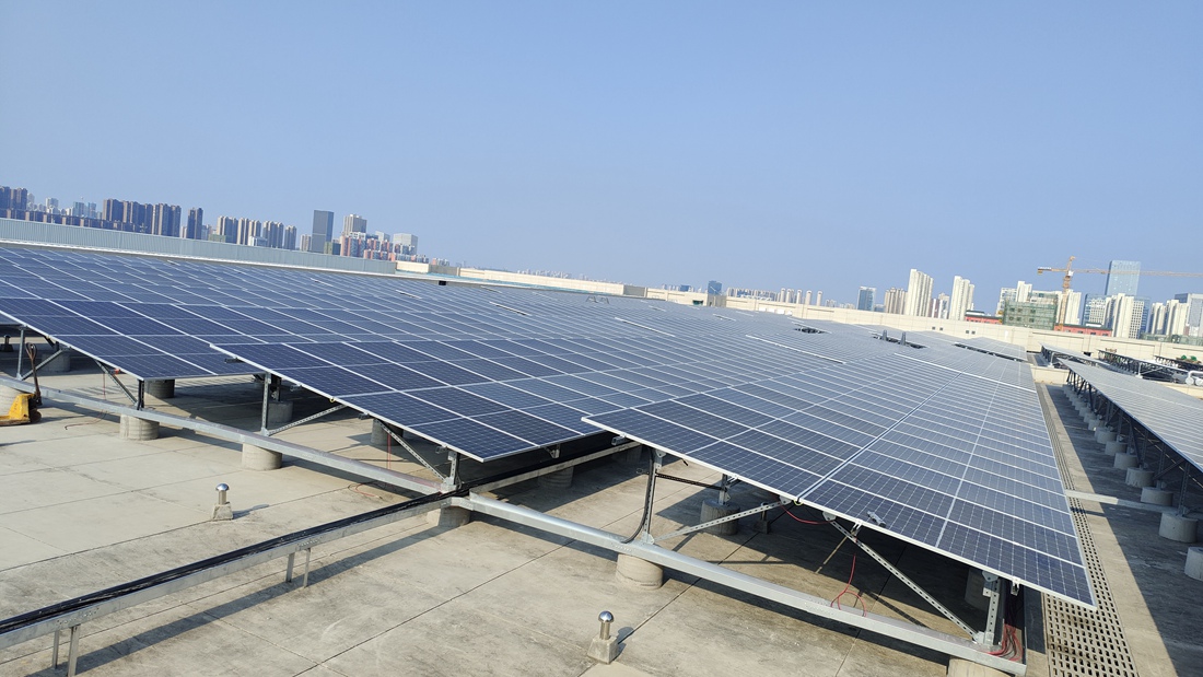 Projet de toit solaire - Parc moderne de Chung Pak